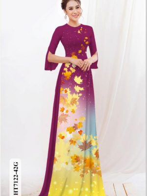 Vải áo dài in hình lá kiểu mới AD HT7122 24 1597465319 799 Vai ao dai in hinh la kieu moi AD HT7122