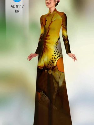 Vải áo dài hoa in 3D thiết kế 2020 AD 8117 25 1597742786 525 Vai ao dai hoa in 3D thiet ke 2020 AD