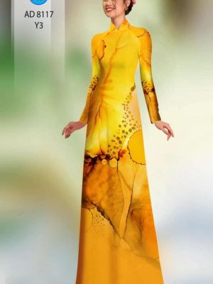 Vải áo dài hoa in 3D thiết kế 2020 AD 8117 30 1597742787 210 Vai ao dai hoa in 3D thiet ke 2020 AD