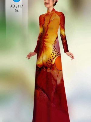 Vải áo dài hoa in 3D thiết kế 2020 AD 8117 35 1597742788 490 Vai ao dai hoa in 3D thiet ke 2020 AD