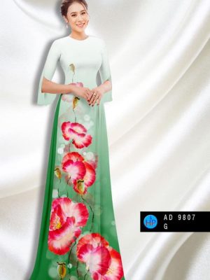 Vải áo dài hoa in 3D mới ra AD 9807 24 1597743016 351 Vai ao dai hoa in 3D moi ra AD 9807