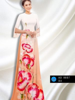 Vải áo dài hoa in 3D mới ra AD 9807 25 1597743016 362 Vai ao dai hoa in 3D moi ra AD 9807