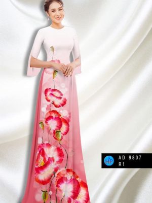 Vải áo dài hoa in 3D mới ra AD 9807 31 1597743017 261 Vai ao dai hoa in 3D moi ra AD 9807