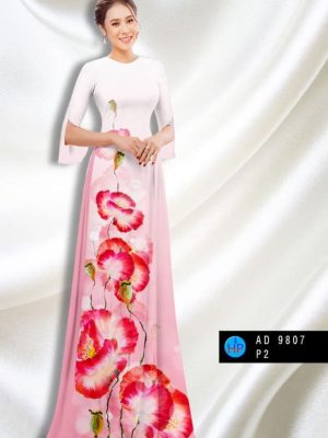 Vải áo dài hoa in 3D mới ra AD 9807 32 1597743017 862 Vai ao dai hoa in 3D moi ra AD 9807