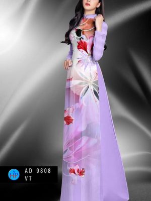 Vải áo dài hoa in 3D thiết kế 2020 AD 9808 23 1597744724 760 Vai ao dai hoa in 3D thiet ke 2020 AD