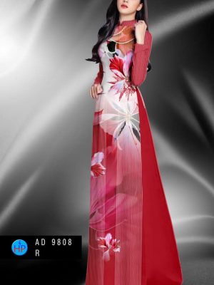 Vải áo dài hoa in 3D thiết kế 2020 AD 9808 26 1597744724 900 Vai ao dai hoa in 3D thiet ke 2020 AD