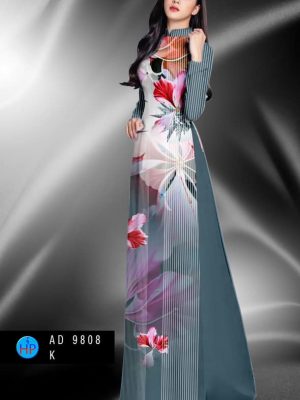 Vải áo dài hoa in 3D thiết kế 2020 AD 9808 27 1597744725 955 Vai ao dai hoa in 3D thiet ke 2020 AD