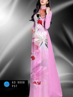 Vải áo dài hoa in 3D thiết kế 2020 AD 9808 35 1597744726 620 Vai ao dai hoa in 3D thiet ke 2020 AD