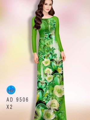 Vải áo dài hoa in 3d kiểu mới AD 9506 20 1597744931 451 Vai ao dai hoa in 3d kieu moi AD 9506