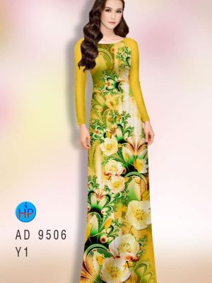 Vải áo dài hoa in 3d kiểu mới AD 9506 28 1597744932 486 Vai ao dai hoa in 3d kieu moi AD 9506