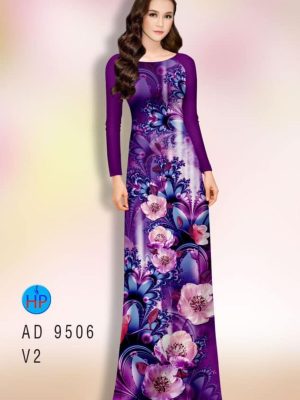 Vải áo dài hoa in 3d kiểu mới AD 9506 29 1597744932 496 Vai ao dai hoa in 3d kieu moi AD 9506