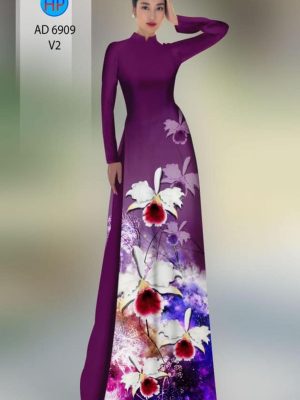 Vải áo dài hoa lan mới ra AD 6909 22 1597745467 552 Vai ao dai hoa lan moi ra AD 6909