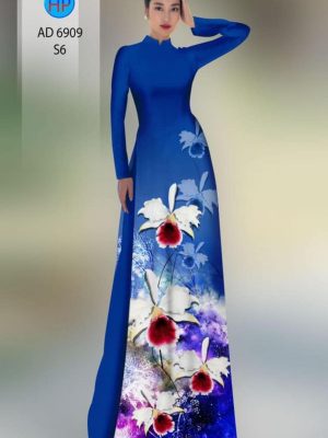 Vải áo dài hoa lan mới ra AD 6909 20 1597745467 691 Vai ao dai hoa lan moi ra AD 6909