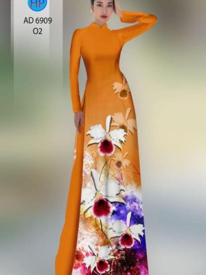 Vải áo dài hoa lan mới ra AD 6909 32 1597745468 17 Vai ao dai hoa lan moi ra AD 6909