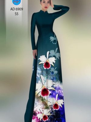 Vải áo dài hoa lan mới ra AD 6909 26 1597745468 342 Vai ao dai hoa lan moi ra AD 6909