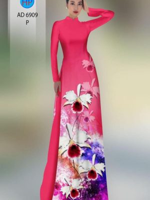 Vải áo dài hoa lan mới ra AD 6909 30 1597745468 727 Vai ao dai hoa lan moi ra AD 6909