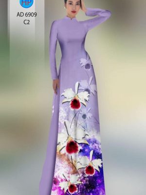 Vải áo dài hoa lan mới ra AD 6909 31 1597745468 881 Vai ao dai hoa lan moi ra AD 6909