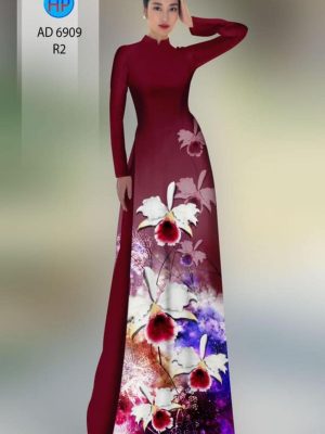 Vải áo dài hoa lan mới ra AD 6909 35 1597745469 549 Vai ao dai hoa lan moi ra AD 6909