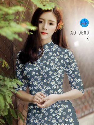 Vải áo dài hoa nhí mới ra AD 9580 30 1597745654 371 Vai ao dai hoa nhi moi ra AD 9580
