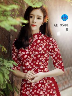 Vải áo dài hoa nhí mới ra AD 9580 29 1597745654 53 Vai ao dai hoa nhi moi ra AD 9580