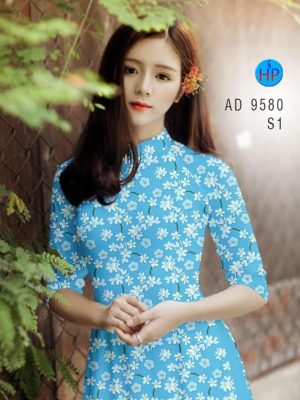 Vải áo dài hoa nhí mới ra AD 9580 35 1597745655 149 Vai ao dai hoa nhi moi ra AD 9580
