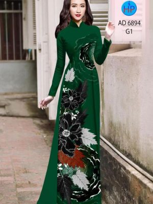 Vải áo dài hoa in 3D thiết kế 2020 AD 6894 24 1597745778 463 Vai ao dai hoa in 3D thiet ke 2020 AD