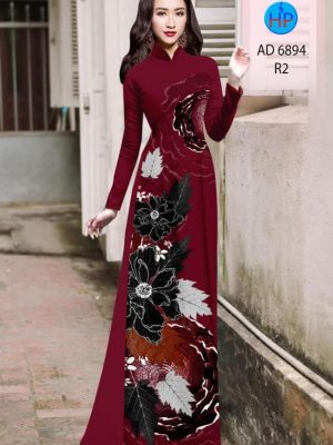Vải áo dài hoa in 3D thiết kế 2020 AD 6894 37 1597745782 626 Vai ao dai hoa in 3D thiet ke 2020 AD