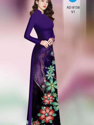 Vải áo dài hoa in 3D mới ra AD 8158 21 1597745908 8 Vai ao dai hoa in 3D moi ra AD 8158