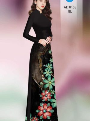 Vải áo dài hoa in 3D mới ra AD 8158 35 1597745911 228 Vai ao dai hoa in 3D moi ra AD 8158