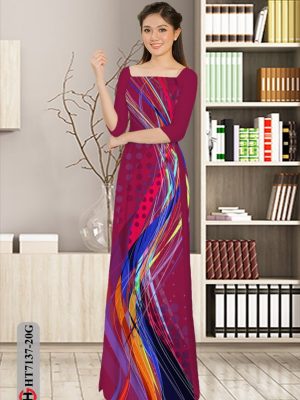 Vải áo dài hoa văn mới ra AD HT7137 23 1597826508 697 Vai ao dai hoa van moi ra AD HT7137