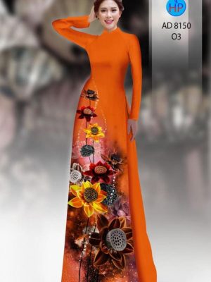 Vải áo dài hoa sen mới ra AD 8150 25 1597827708 606 Vai ao dai hoa sen moi ra AD 8150