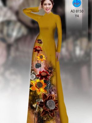 Vải áo dài hoa sen mới ra AD 8150 22 1597827708 921 Vai ao dai hoa sen moi ra AD 8150
