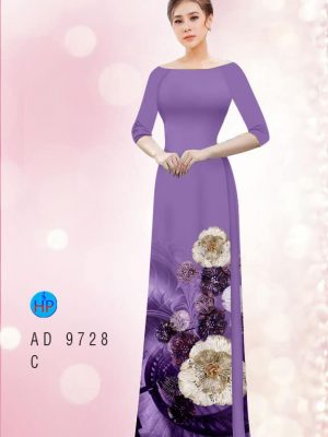 Vải áo dài hoa in 3D thiết kế 2020 AD 9728 20 1597828045 377 Vai ao dai hoa in 3D thiet ke 2020 AD