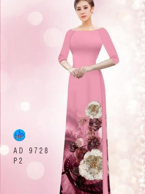 Vải áo dài hoa in 3D thiết kế 2020 AD 9728 30 1597828046 732 Vai ao dai hoa in 3D thiet ke 2020 AD