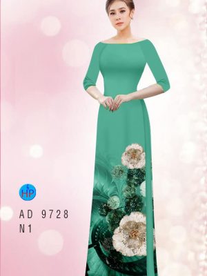 Vải áo dài hoa in 3D thiết kế 2020 AD 9728 29 1597828046 810 Vai ao dai hoa in 3D thiet ke 2020 AD