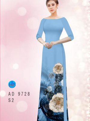 Vải áo dài hoa in 3D thiết kế 2020 AD 9728 31 1597828047 274 Vai ao dai hoa in 3D thiet ke 2020 AD