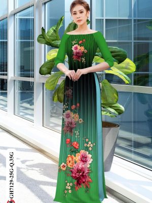 1597829632 64 Vai ao dai hoa in 3D kieu moi AD GH7129