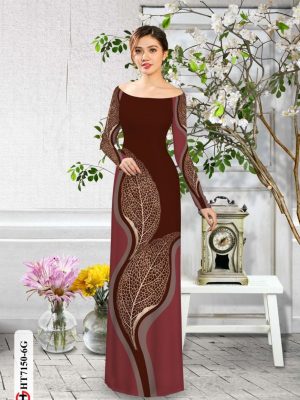 Vải áo dài hình lá thiết kế 2020 AD HT7150 18 1597996486 362 Vai ao dai hinh la thiet ke 2020 AD HT7150