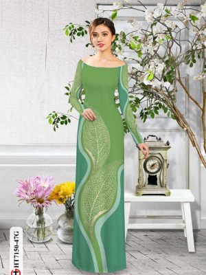Vải áo dài hình lá thiết kế 2020 AD HT7150 28 1597996488 102 Vai ao dai hinh la thiet ke 2020 AD HT7150