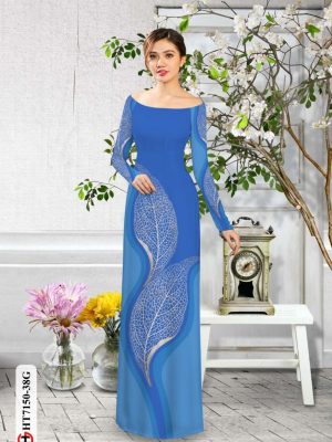 Vải áo dài hình lá thiết kế 2020 AD HT7150 29 1597996488 664 Vai ao dai hinh la thiet ke 2020 AD HT7150