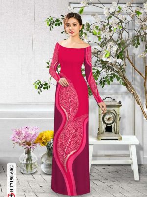 Vải áo dài hình lá thiết kế 2020 AD HT7150 26 1597996488 807 Vai ao dai hinh la thiet ke 2020 AD HT7150