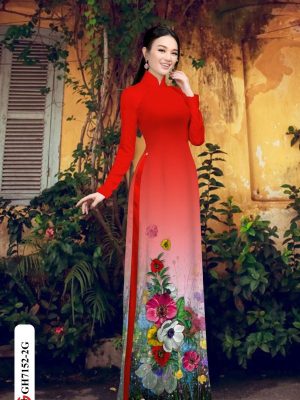 Vải áo dài hoa in 3D kiểu mới AD GH7152 21 1597996918 848 Vai ao dai hoa in 3D kieu moi AD GH7152