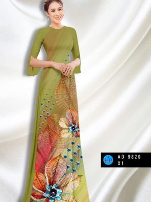 Vải áo dài hoa in 3D mới ra AD 9820 22 1597997742 171 Vai ao dai hoa in 3D moi ra AD 9820