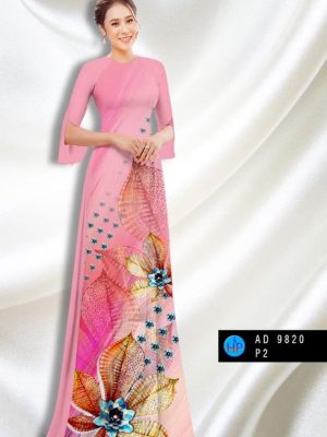 Vải áo dài hoa in 3D mới ra AD 9820 24 1597997742 580 Vai ao dai hoa in 3D moi ra AD 9820