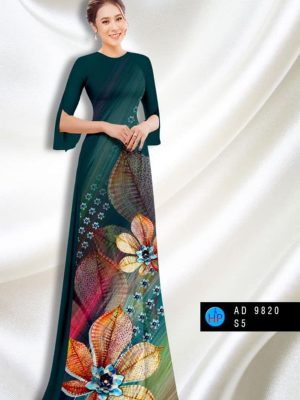 Vải áo dài hoa in 3D mới ra AD 9820 32 1597997743 237 Vai ao dai hoa in 3D moi ra AD 9820