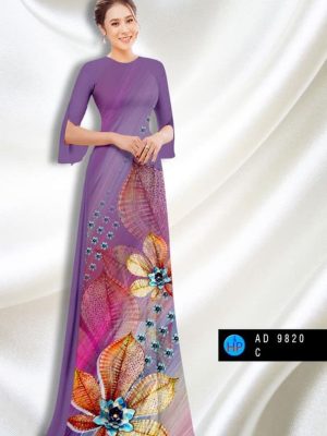 Vải áo dài hoa in 3D mới ra AD 9820 33 1597997743 834 Vai ao dai hoa in 3D moi ra AD 9820