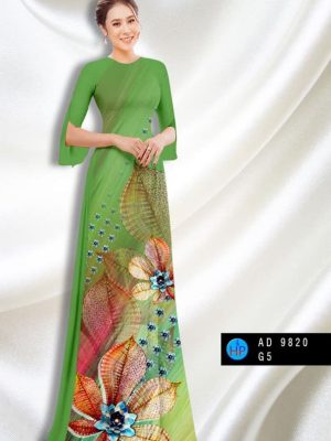 Vải áo dài hoa in 3D mới ra AD 9820 35 1597997744 67 Vai ao dai hoa in 3D moi ra AD 9820
