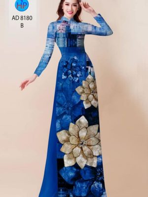 Vải áo dài hoa in 3D mới ra AD 8180 37 1598066244 592 Vai ao dai hoa in 3D moi ra AD 8180