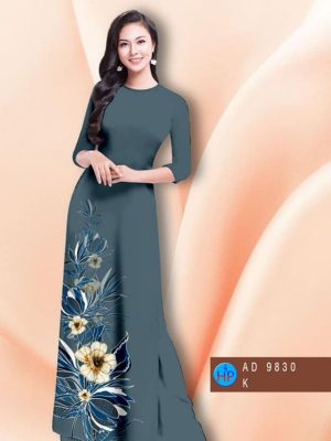 Vải áo dài hoa in 3D kiểu mới AD 9830 34 1598070301 883 Vai ao dai hoa in 3D kieu moi AD 9830