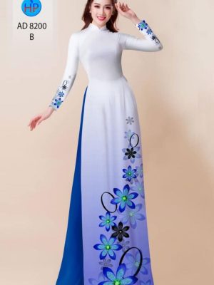 Vải áo dài hoa in 3D thiết kế 2020 AD 8200 23 1598257836 461 Vai ao dai hoa in 3D thiet ke 2020 AD